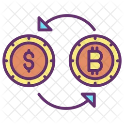 Bitcoin Conversion  Icon