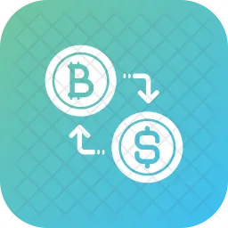 Bitcoin conversion  Icon