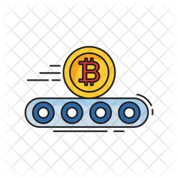 Bitcoin Conveyor  Icon