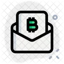 Correo Bitcoin Icono