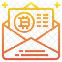 Correo bitcoin  Icono