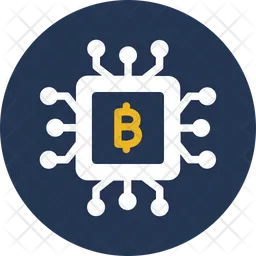 Bitcoin Cpu  Icon