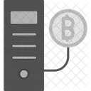 Bitcoin Cpu  Icon