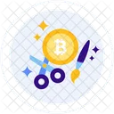Bitcoin Craft Crafty Icon