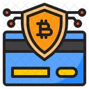 Bitcoin Credit Card  Icon