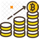 Far Crescere Bitcoin Crescere Bitcoin Aumentare Il Valore Bitcoin Icon