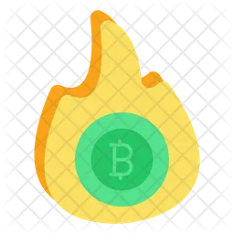 Bitcoin cresis  Icon