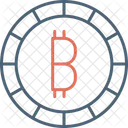 Criptomoneda Bitcoin  Icono