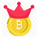 Bitcoin Crown Cryptocurrency Crown Crypto Icon