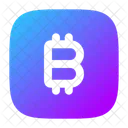 Bitcoin-cuadrado  Icono