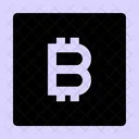 Bitcoin-cuadrado  Icono