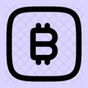 Bitcoin-cuadrado  Icono