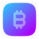 Bitcoin-cuadrado  Icono