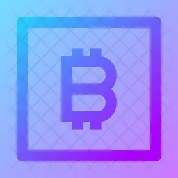 Bitcoin-cuadrado  Icono