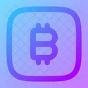 Bitcoin-cuadrado  Icono