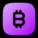 Bitcoin-cuadrado  Icono