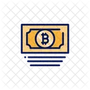 Bitcoin Currency Bitcoin Notes Bank Icon