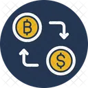 Bitcoin Currency Exchange Bitcoin Exchange Bitcoin Trading Platform Icon