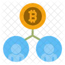 Bitcoin Customer  Icon