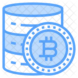 Bitcoin Data  Icon