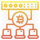 Bitcoin Data Sharing  Icon