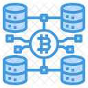 Bitcoin Data Storage  Icon