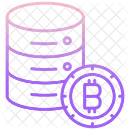 Bitcoin Database  Icon