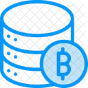 Bitcoin Database Bitcoin Cryptocurrency Icon