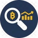 Bitcoin-Datenanalyse  Symbol