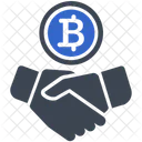 Contract Bitcoin Deal Icon