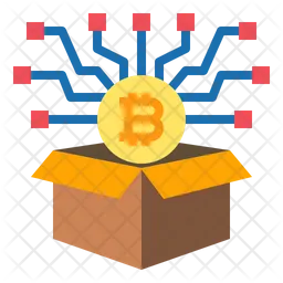 Bitcoin Deposit  Icon