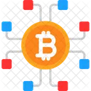 Bitcoin Descentralizado Descentralizado Bitcoin Ícone