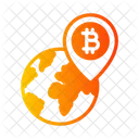 Bitcoin Dezentralisierung Symbol