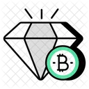 Bitcoin Diamond Cryptocurrency Crypto Icon