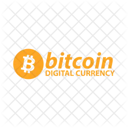 Bitcoin digital currency logo  Icon