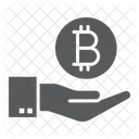 Bitcoin disponível  Ícone