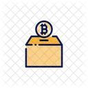 Bitcoin Donation Money Credit Bitcoin Credit Icon