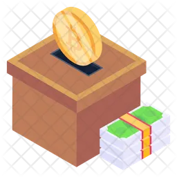 Bitcoin Donation  Icon