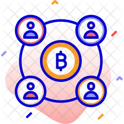 Bitcoin-Doppelausgaben  Symbol