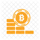 Bitcoin down coin  Icon