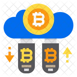 Bitcoin Drive  Icon