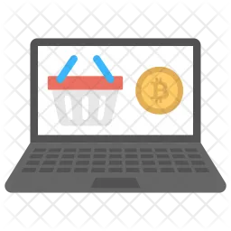 Bitcoin E-commerce Service  Icon