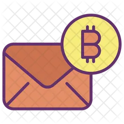 E-mail Bitcoin  Icône