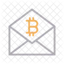 Bitcoin-E-Mail  Symbol