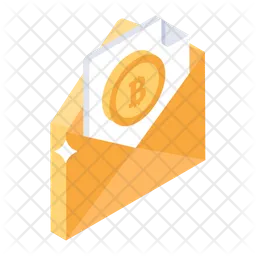 Bitcoin-E-Mail  Symbol