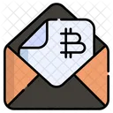 Bitcoin-E-Mail  Symbol