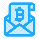 Bitcoin-E-Mail  Symbol