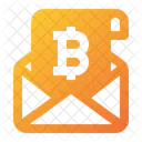 Bitcoin-E-Mail  Symbol