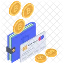 Bitcoin Earning Bitcoin Money Bitcoin Wallet Icon