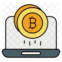 Bitcoin Earning Bitcoin Mining Cryptocurrency Mining Icon